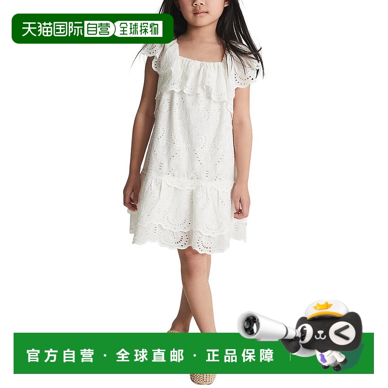 自营 Reiss Sia Jr蕾丝迷你连衣裙-米白色 美国奥莱直发