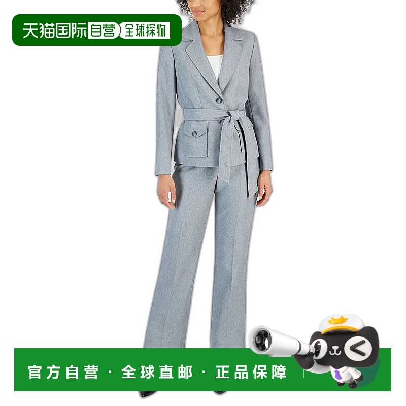 1h可退 【美国直邮】le suit 女士 外套女款夹克套装