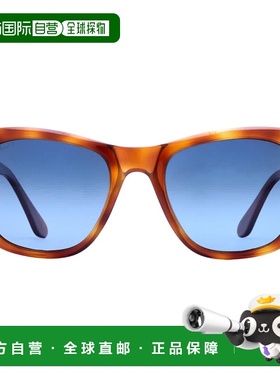 自营Persol Polarized Blue Gradient Square Unisex Sunglasses