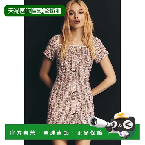 自营walter baker花呢迷你连衣裙-多格子 美国奥莱直发