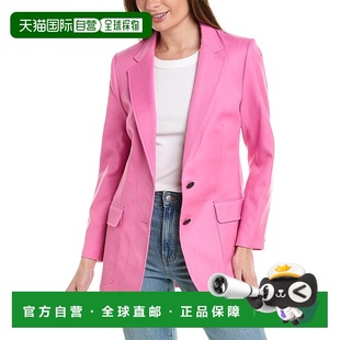 Cody bone 意大利羊毛西装 外套 美国奥莱直发 自营rag 粉色