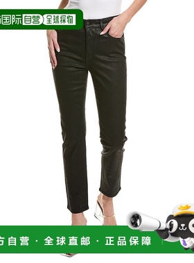 自营AG Jeans Alexxis Luminous 黑色高腰修身牛仔裤 - 黑色 美国