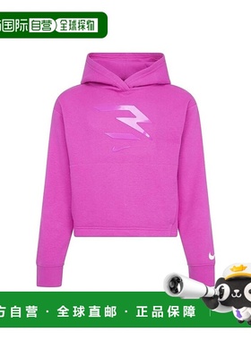 自营Nike 3Brand By Russell Wilson Icon Hoodie Girl Pink Flee