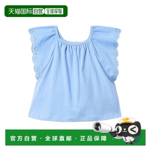 蓝色 自营janie 饰上衣 jackJanie和Jack小眼睛装 美国奥莱直 and