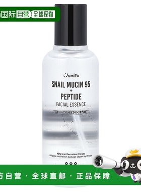 香港直邮Jumiso,蜗牛粘蛋白 95 + 肽面部精华，4.73 液量盎司（14