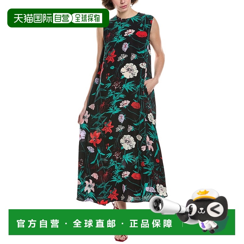 自营 Marimekko Midi连衣裙-黑色 美国奥莱直发