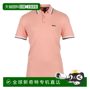 Pique Hugo 男式 浅淡红色 浅 Polo 自营 棉质 Paddy Boss 衫