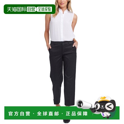 自营NYDJ Marilyn Black Trouser - black 美国奥莱直发
