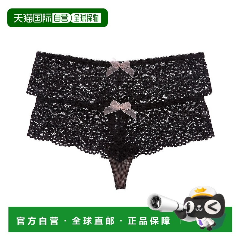 自营b.tempt’d by Wacoal 2pk Ciao Bella Tanga - blue 美国奥