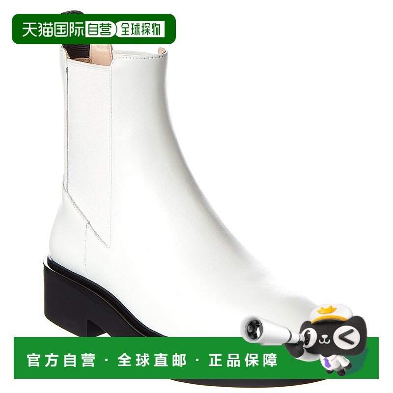 自营Stuart Weitzman/SW 皮革短靴战斗靴切尔西靴 女 美国奥莱直