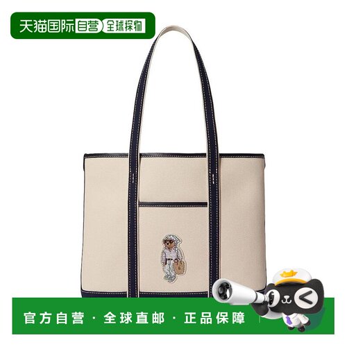 【美国直邮】ralph lauren 女士 托特包手提包单【付后1h可退】