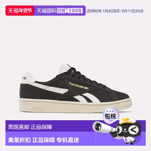 自营Reebok Club C Grounds Uk Unisex Shoes - washed black/pap