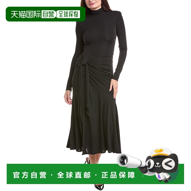自营cinq a sept五七约翰逊礼服-黑色 美国奥莱直发