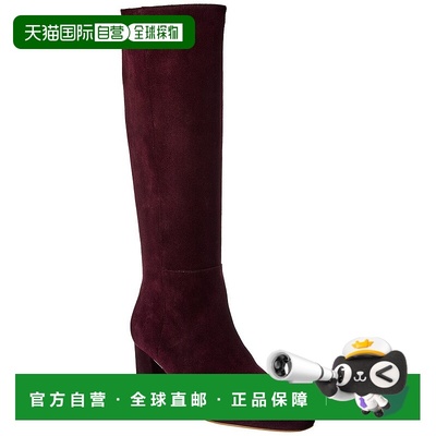 自营l'agenceL’AGENCE Eugenie绒面靴-棕色 美国奥莱直发女靴