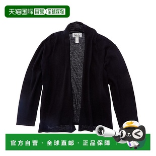 Cashmere Cardigan Easy Blend blue Crop 自营Autumn