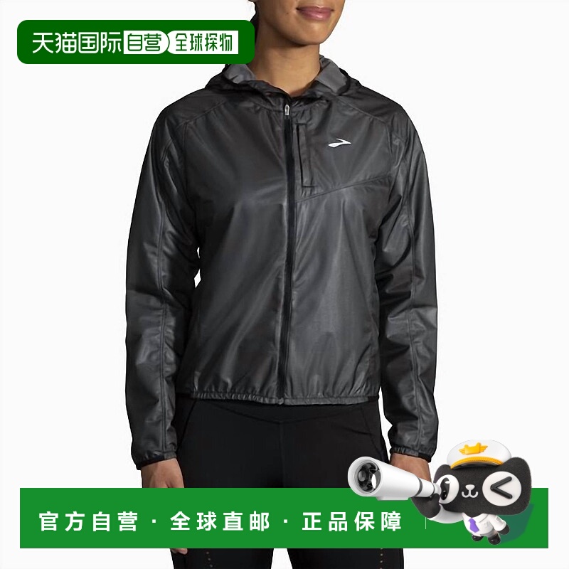自营brooksAll Altitude Jacket In Black - black 美国奥莱直发