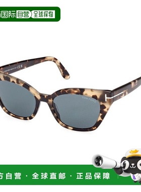 自营Tom Ford Sunglasses Square Full Rim, Shiny Black Frame A