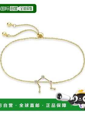 自营 sterling forever星座手链 - 金-天秤座 美国奥莱直发礼物
