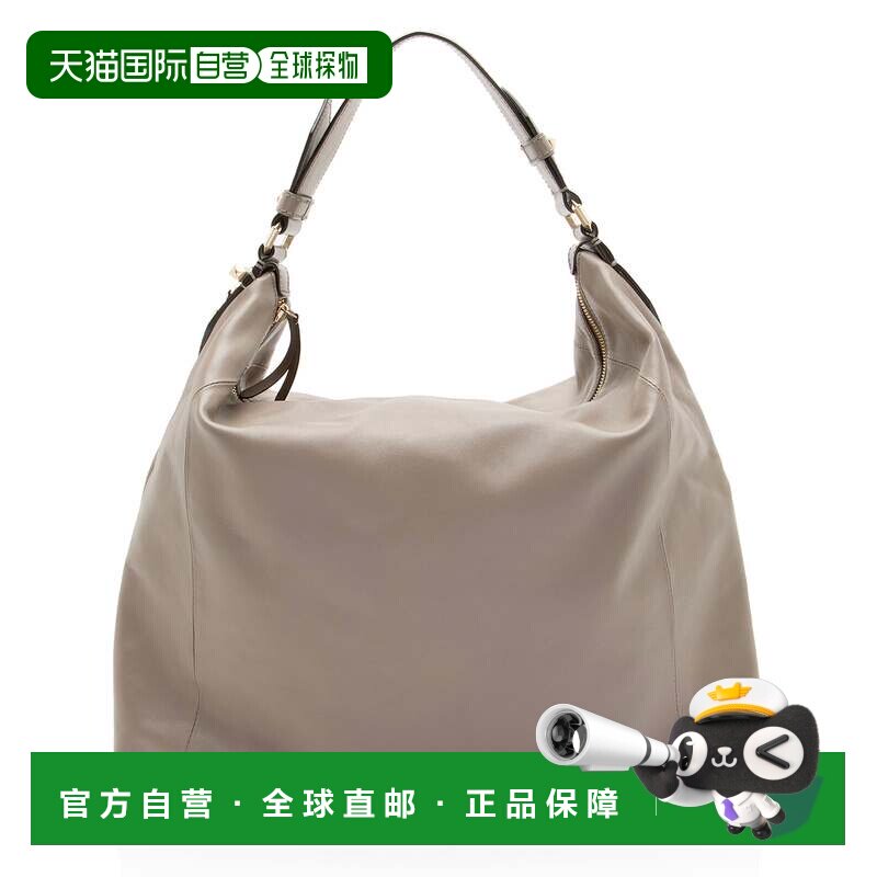自营Jimmy Choo Leather Ana Hobo - Beige 斜挎包美国直发奥莱