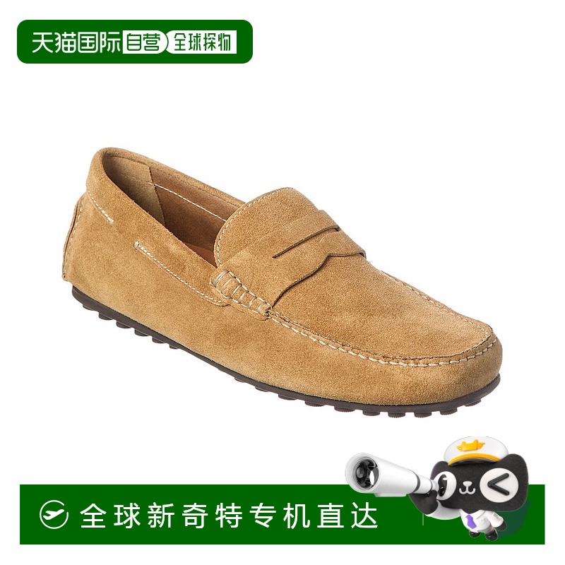 自營(yíng) Aquatalia盧卡防風(fēng)雨翻毛皮Loafer-棕色 【美國(guó)奧萊】直發(fā)