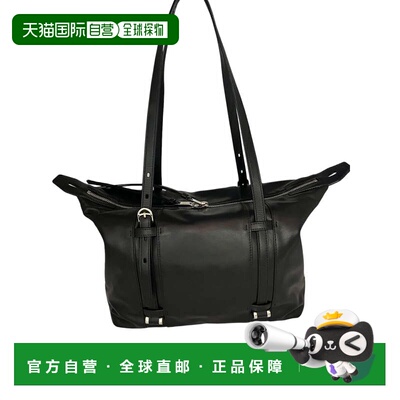 自营Bally Moonrise Boston 6208530 Ladies Black Leather Handb
