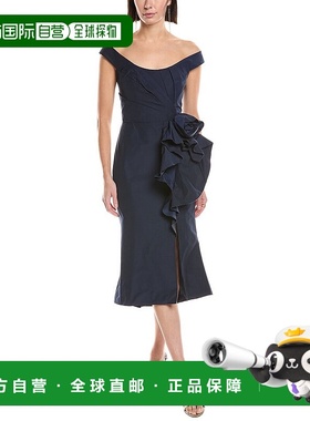 自营Marchesa Notte Off The Shoulder Strapless Cocktail Dress