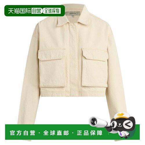 自营HUDSON Jeans Chore夹克-白色 美国奥莱直发