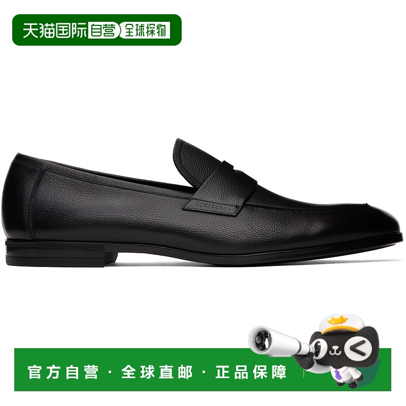 1h可退 香港直邮潮奢 Tom Ford 汤姆 福特 男士 黑色 Supple Grai