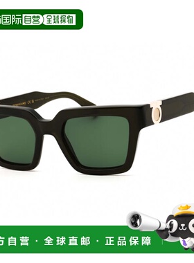 自营salvatore ferragamoSF2066S 302透明深绿色/绿色-透明深绿色