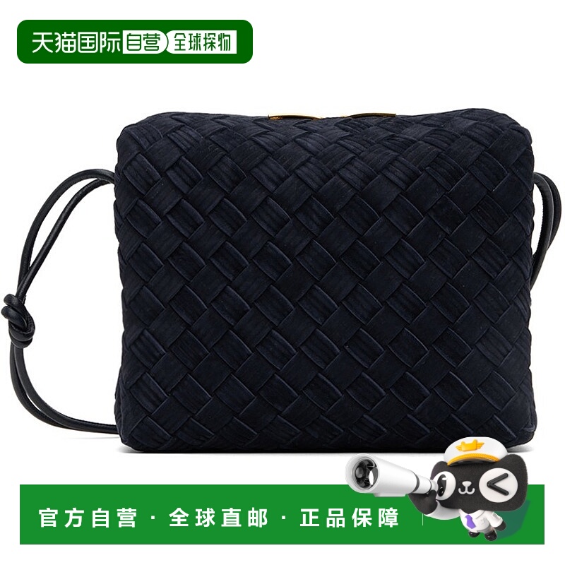 1h可退 香港直邮潮奢 Bottega Veneta 葆蝶家 女士 海军蓝小号 Lo