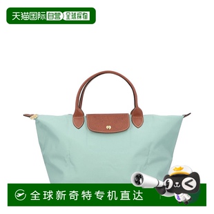 Pliage原創(chuàng)中號(hào)帆布手提包 自營(yíng) 綠色 Longchamp 美國(guó)奧萊直發(fā)