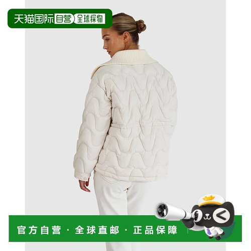 自营 belle & bloom再会绗缝夹克-奶油色 美国奥莱直发