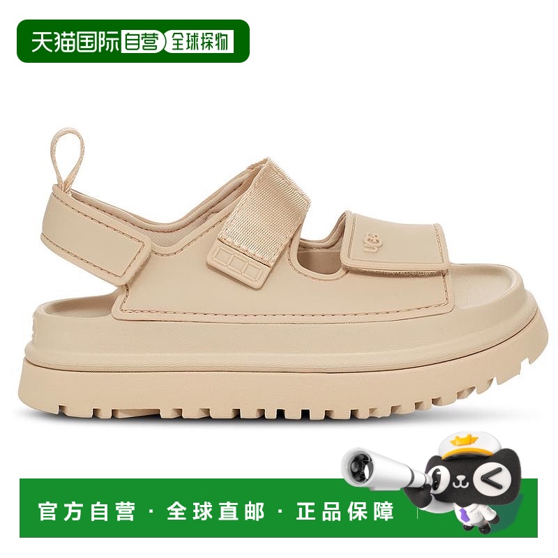 1h可退 【美国直邮】UGG|UGG 金色光泽凉鞋 - 女童款女鞋正品休闲