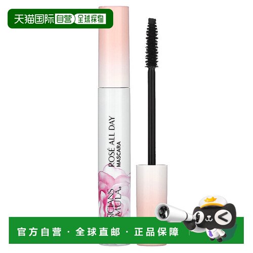 香港直邮Physicians Formula,玫瑰全天睫毛膏，黑色，0.4 液量盎1