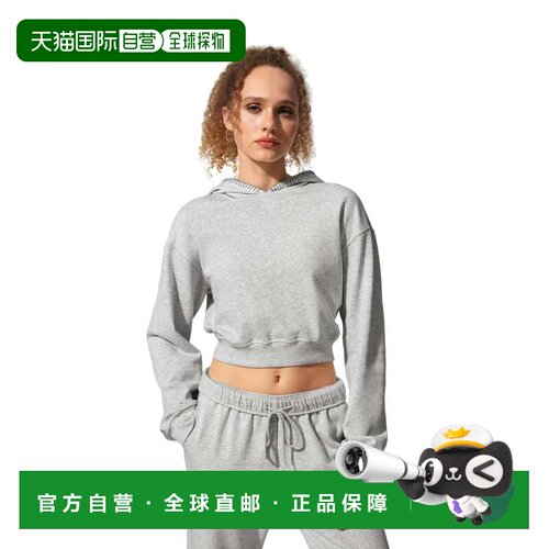 自营LILYSILK女士Seamflow Poise套头衫-哈士奇 美国奥莱直发帽衫