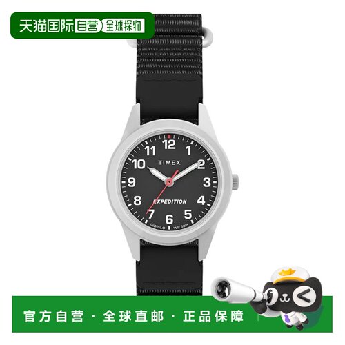 自营Timex Men's Expedition Black Dial Watch - black 美国奥莱