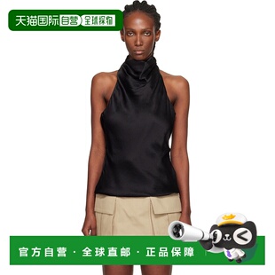 巴尔曼 Balmain 女士 黑色 Silk 1h可退 Backless 香港直邮潮奢