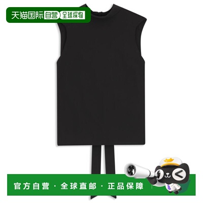 自营bossRegular-fit blouse in sandwashed silk - black 美国奥