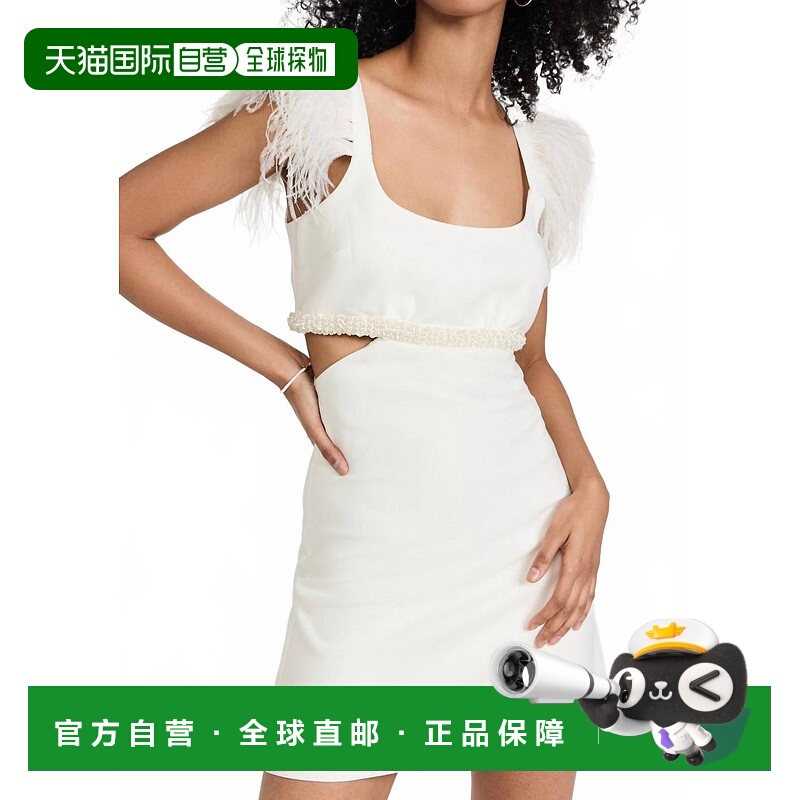 自营likely白色迷你Taliah连衣裙 美国奥莱直发
