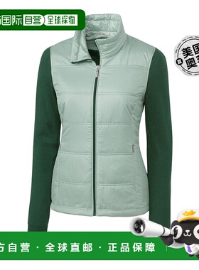 Cutter & Buck 女式 Cora 绗缝毛衣夹克 - 猎人 【美国奥莱】直发