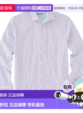 自营J.McLaughlin Club Woven Shirt - white 美国奥莱直发