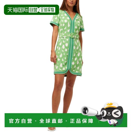 自营Trina Turk Motion Dress - green 美国奥莱直发