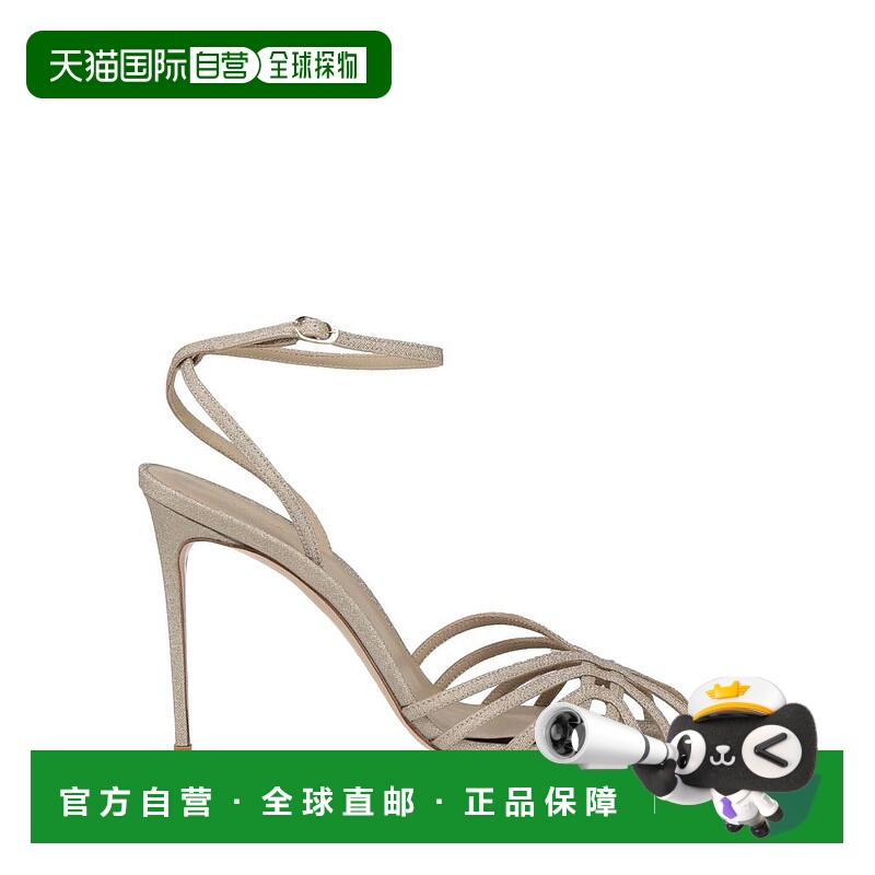 【美国直邮】le silla 女士 凉鞋高跟鞋细跟尖头鞋真皮细高跟