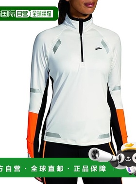 1h可退 香港直邮潮奢 Brooks 女士 Visible 2.0 跑步半拉链夹克