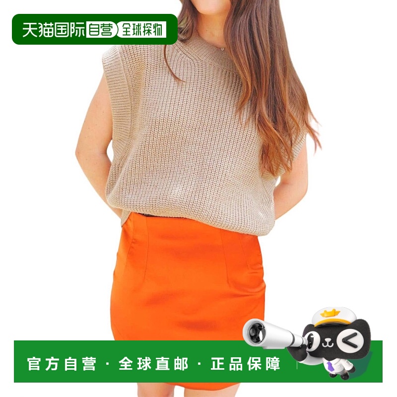 自营 deluc铜色 Arya 迷你裙 - 铜色 美国奥莱直发半身裙包臀裙