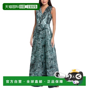 绿色 Ruiz金属提花礼服 美国奥莱直发 Rene 自营