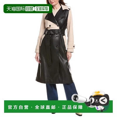 自营Hutch Stasia Trench Coat - Beige 美国奥莱风衣直发