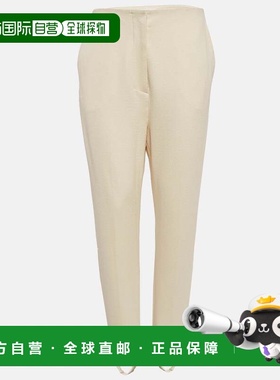 自营Nanushka Cream Jersey Darby Stirrup Leggings - cream 美