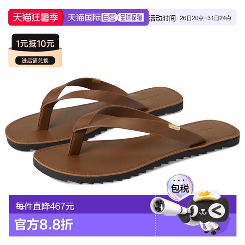 1h可退 【美国直邮】all saints 女士 凉鞋拖鞋皮凉鞋