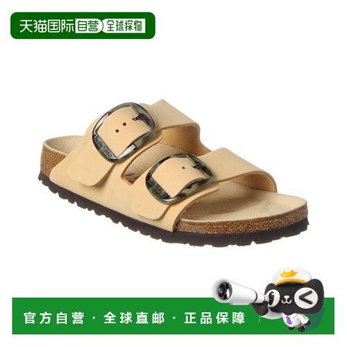 自营Birkenstock Arizona Big Buckle Narrow Fit Leather Sandal